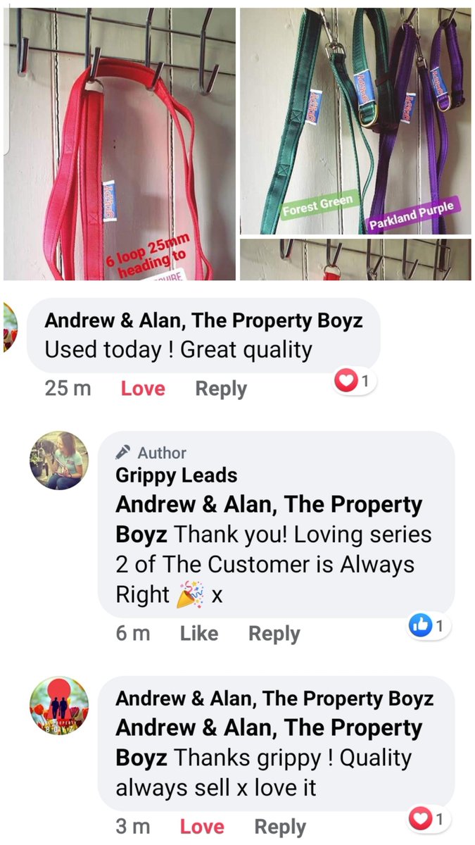 GrippyLeads's tweet image. Thank you for dropping by our FB page today @ThePropertyBoyz ❤🐾🐾 #thecustomerisalwaysright #bbc1 #firecrackerfilms