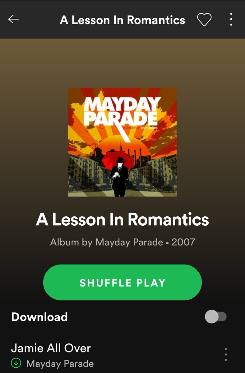 Same with Mayday Parade. This is their best album to me. All these songs still hit hard. I even went to listen to their entire discography one day just because I was in the mood to listen to this album. ALSO ONE THAT I PURCHASED BTW