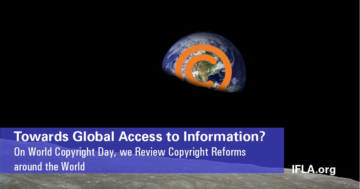 IFLA's tweet photo. Books can power innovation, support learning, teach us about the past, and empower everyone, if we let them!

For our final #WorldBookDay post, we've looked at #copyright reforms over the past year to identify some trends: https://t.co/g3sVnpMmMV

#worldbookday2020 #fixcopyright https://t.co/wZFQsAAfFJ