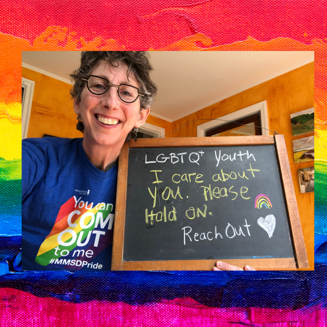 MMSDschools's tweet photo. 4/24 is the 25th @GLSEN #DayofSilence! To our LGBTQIA+ community: We see you, we're proud of you &amp; we're here for you - even while we’re away from school.

✨ Follow https://t.co/0hF1RtSeWi
✨ Share https://t.co/DBnsTKPcxN

More at https://t.co/j75Bl6YbiQ.

#MMSDpride 🏳️‍🌈 ✊💗🏳️‍⚧️ https://t.co/Lthfud2wzJ