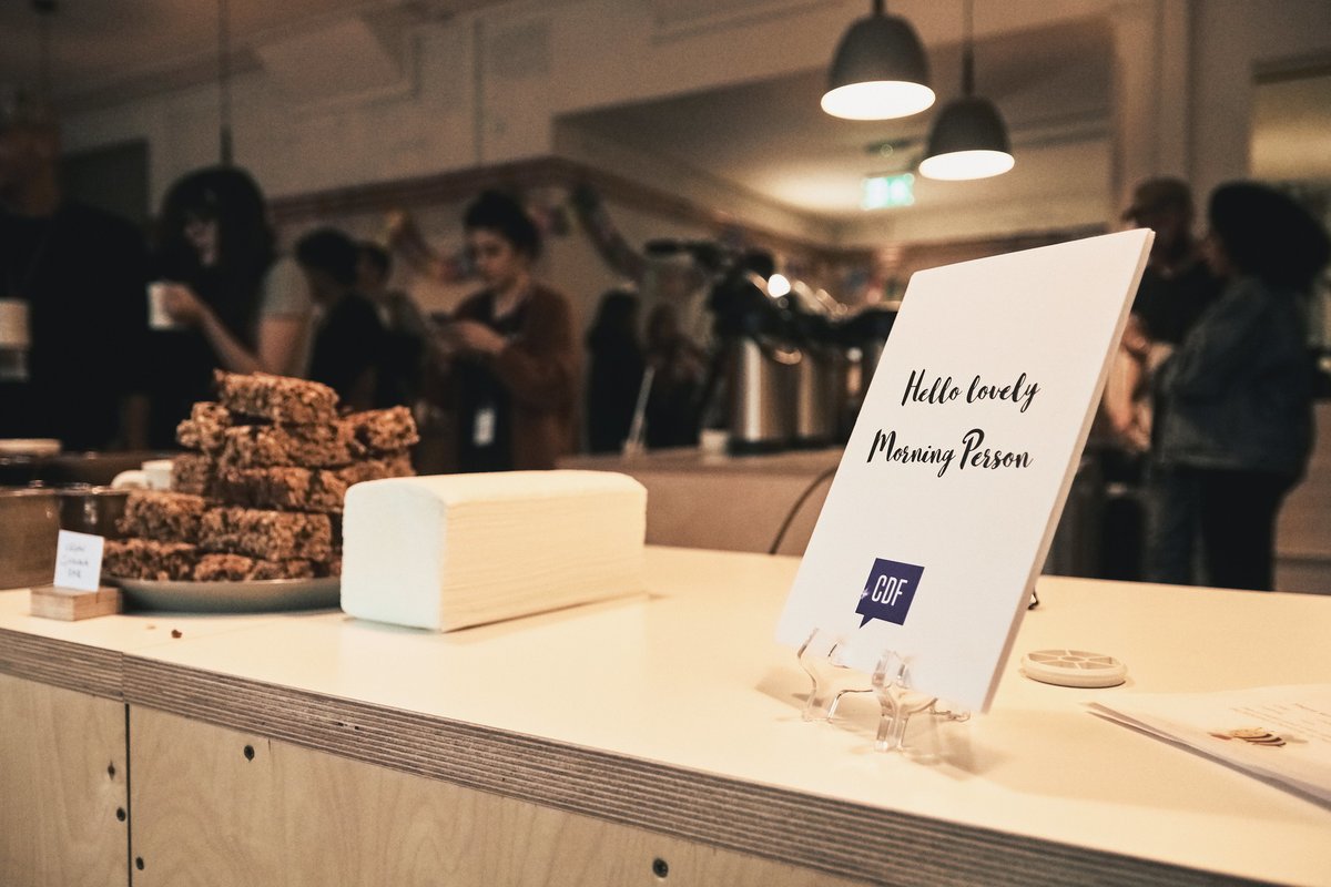 CM_Cardiff's tweet image. How to attend a virtual @creativemorning event:

1. Make some coffee (for extra authenticity, use a reusable cup)
2. Use the #CMpurpose hashtag to mingle with fellow creatives
3. Join our event at 9am
4. Feel gloriously inspired for the rest of the day