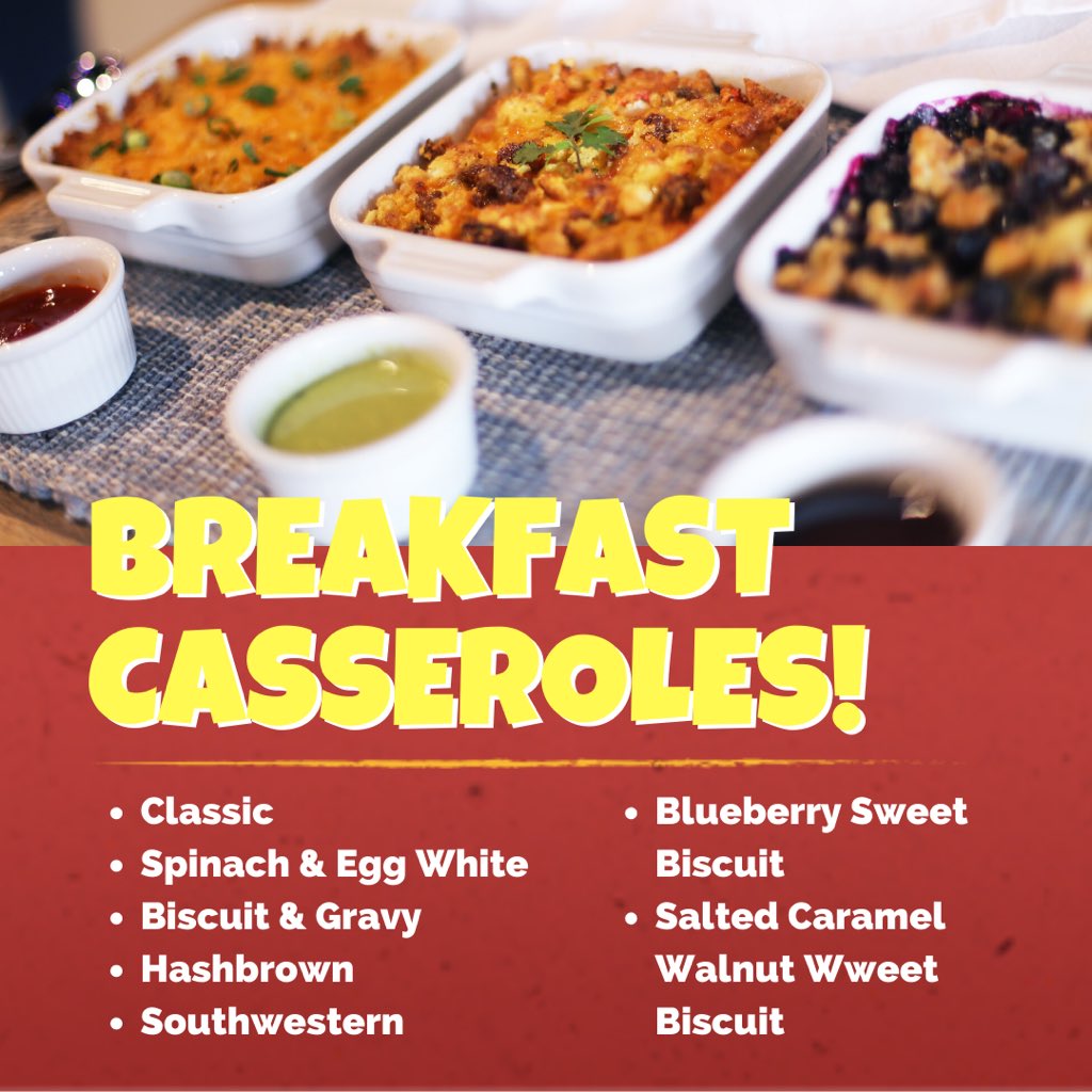 sunrise_memphis's tweet photo. Tomorrow is Furlough Friday! Preorder your weekend brunch casserole and receive a free mini hash brown casserole! 🤤 #open901 https://t.co/EKejcFAj2w