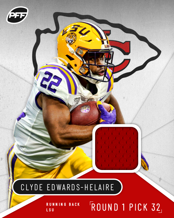 clyde edwards helaire jersey chiefs