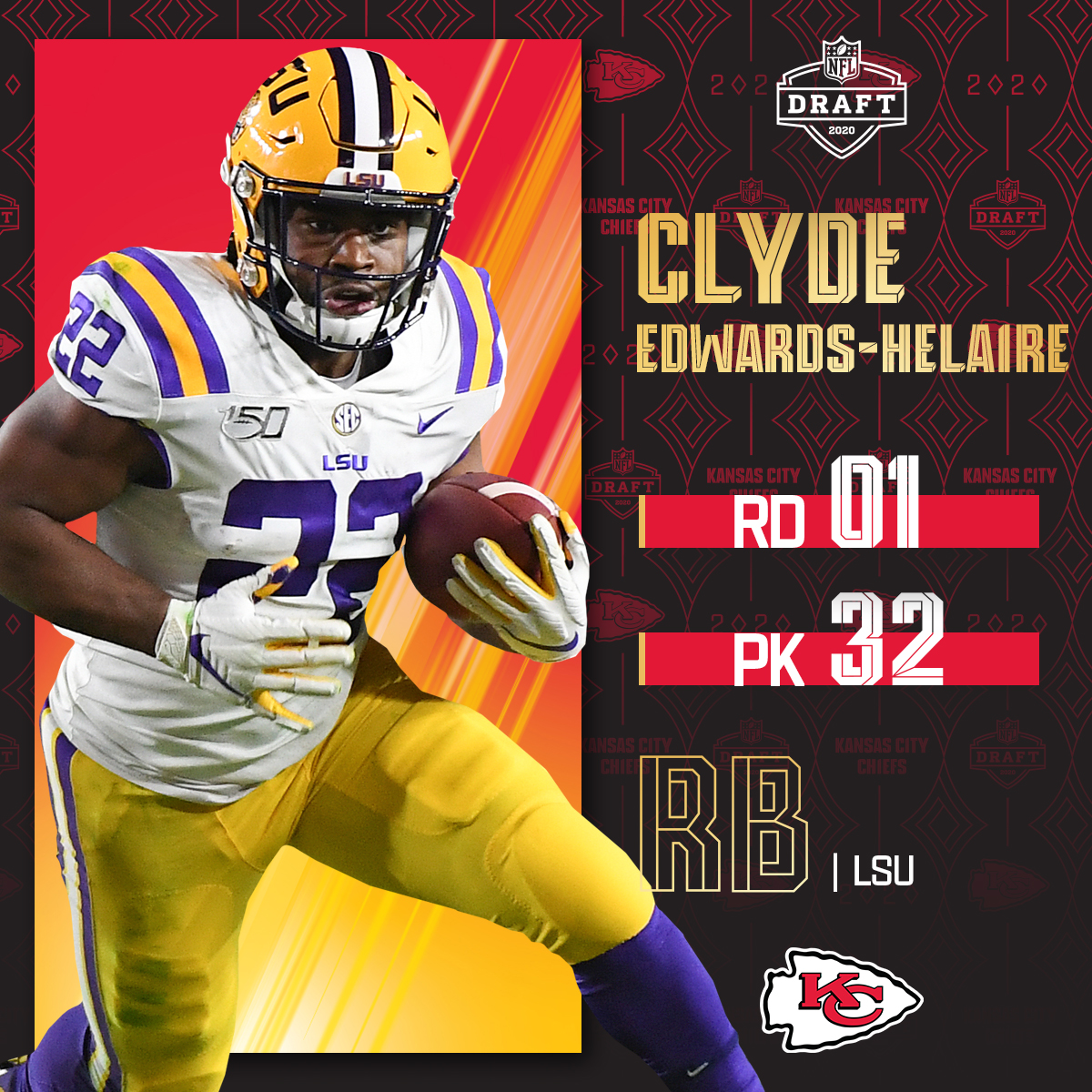 NFL on Twitter "With the No. 32 overall pick, the Chiefs select