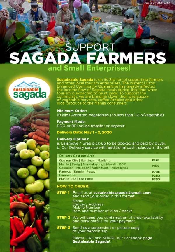 ivanhenares's tweet photo. More vegetables coming from Sagada! #COVID19PH #lockdownextension https://t.co/apEJiIigsE