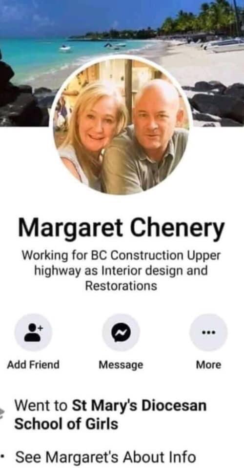 AdvoBarryRoux's tweet photo. This Margaret Chenery says President Cyril Ramaphosa is an ape. https://t.co/oCcbt6s2Dp