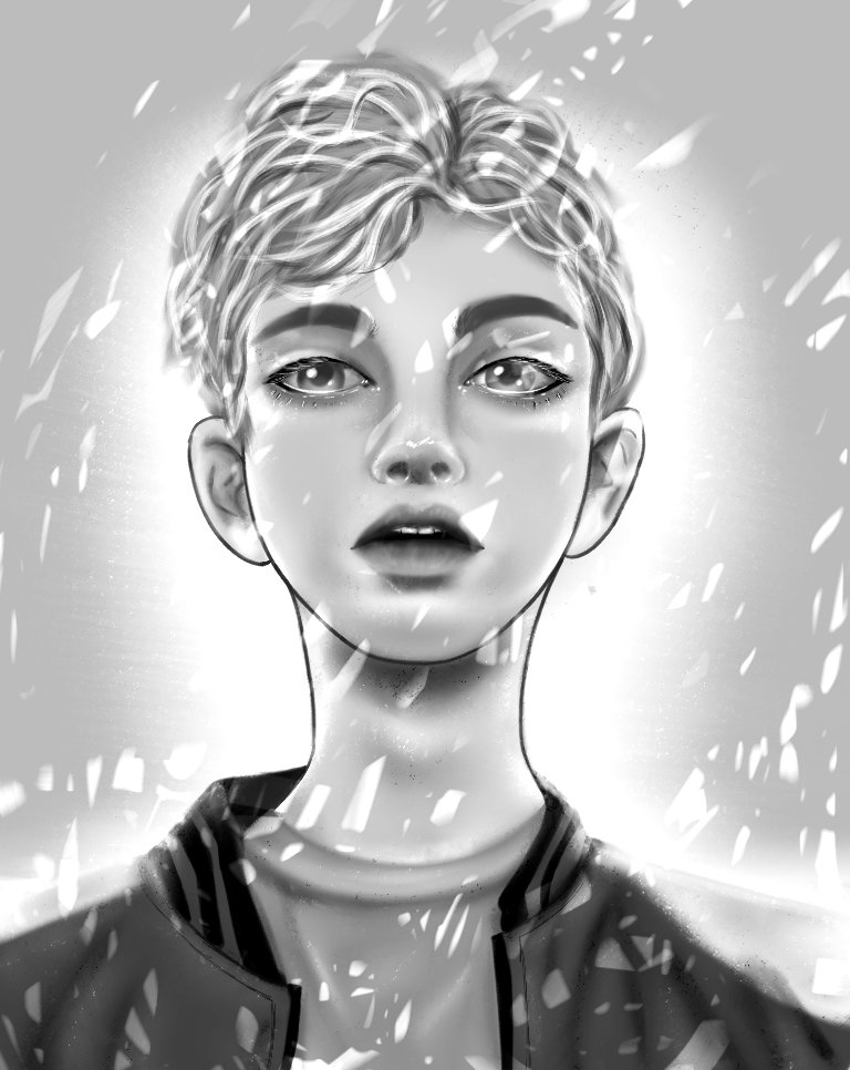 ReyArt013's tweet image. finished with the second portrait.
Reference is second image
.
.
.
#portrait #referencephoto #blackandwhite #sketch #digitalart #digitalpainting #art #longhours #another #creative #drawing