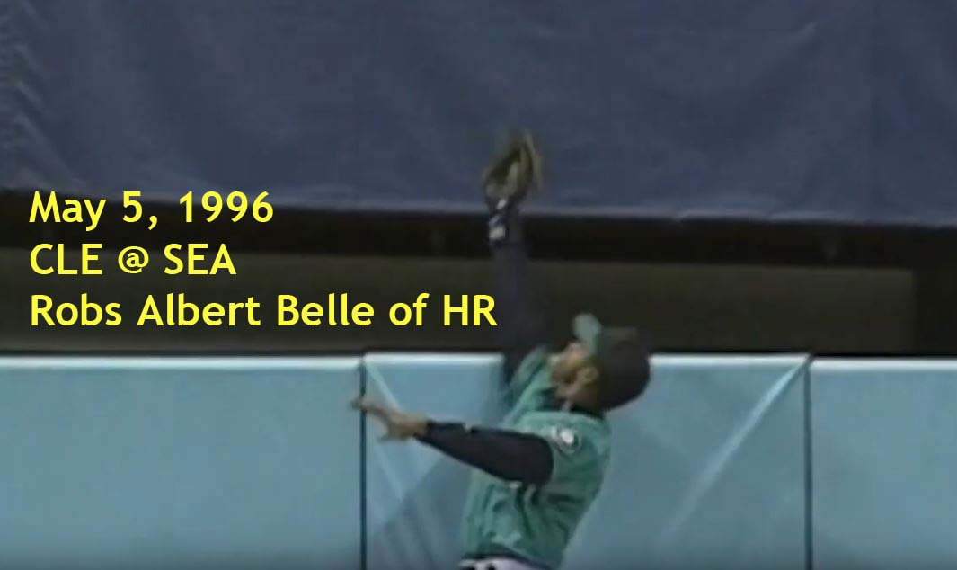 These are Ken Griffey Jr.'s greatest defensive catches as a center fielder with the  #Mariners. See prior post in this thread to vote... plz RT!