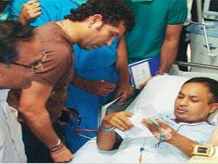 8. Dalbir singh gill, a former cricketer who played with sachin at the under-17 level. He was injured in a road accident in 2002. he had a hip replacement surgery in 2010 and can now walk again. The bill for his treatment was paid for by sachin tendulkar.  #HappyBirthdaySachin
