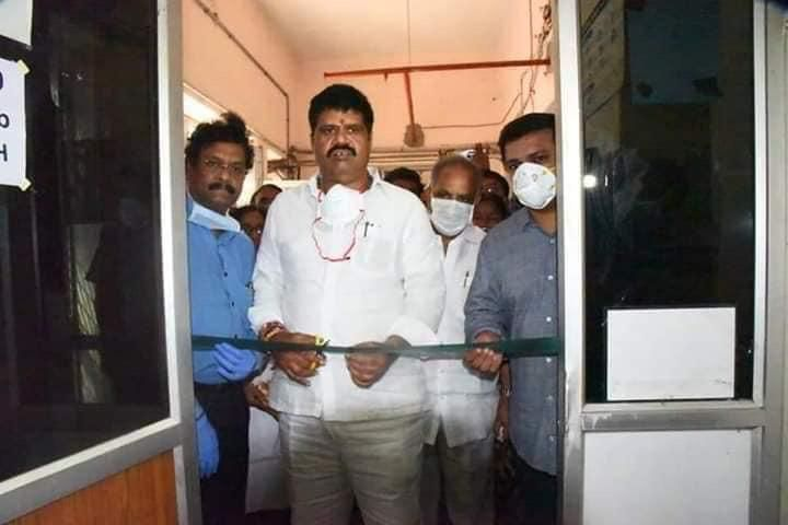 No it is not Shopping Mall opening They are inaugurating Isolation Wards