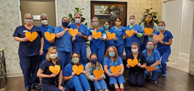 CFertility's tweet image. Yesterday was “Wear Orange Day” in honor of National Infertility Awareness Week but we’ve been wearing it all week ✴️ The physicians and staff at Coastal are here for you and are committed to doing everything we can to help you on your journey to parenthood! #niaw2020