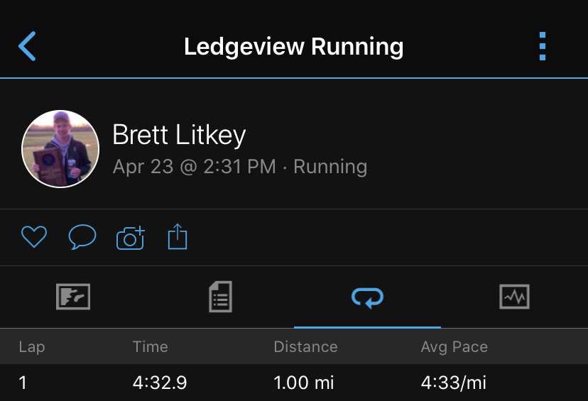 PrebleCC's tweet photo. Preble 1 Mile Virtual Race Results:
1. Brett Litkey 4:32.2
2. Josh Helgeson  4:46
3. Khalid Mohamed 4:47
4. Frank Haanen 4:56
5. Logan Vandenbush 4:59
6. Ethan Raye 5:00
Please see other results in picture!
All the boys ran alone &amp; on road. Great results given circumstance🏆 https://t.co/N34AQDu11R