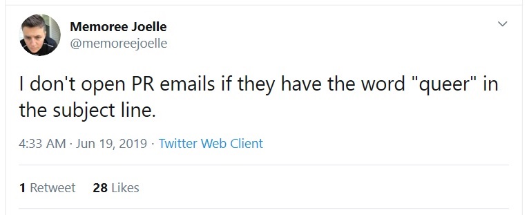 No wonder her website is struggling