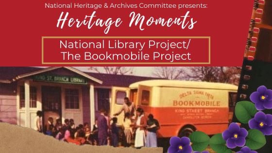 #DSTHeritageMoment - The National Library Project was established as Delta Sigma Theta’s first national project under the leadership of 7th National President Vivian Osborne Marsh during the Jim Crow era when libraries were not widely available to rural communities. #DST1913