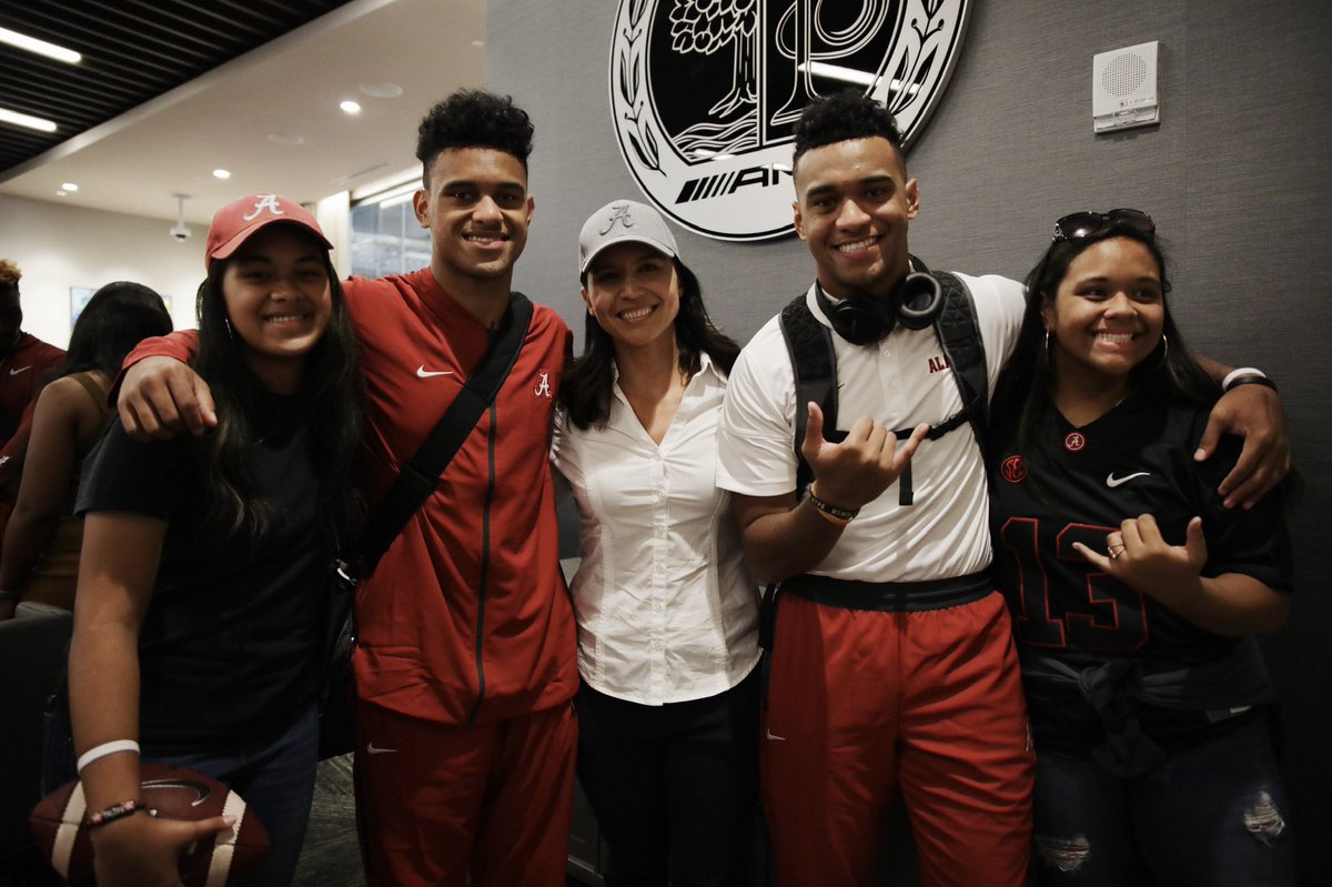 This is the first time I’ve watched the @nfl draft live. Excited for <a href="/Tuaamann/">Tua. T 🇦🇸</a> and his family tonight!  This pic was after <a href="/AlabamaFTBL/">Alabama Football</a> season-opener game where Tua and his brother Taulia played in the same game for the first time. #NFLDraft2020