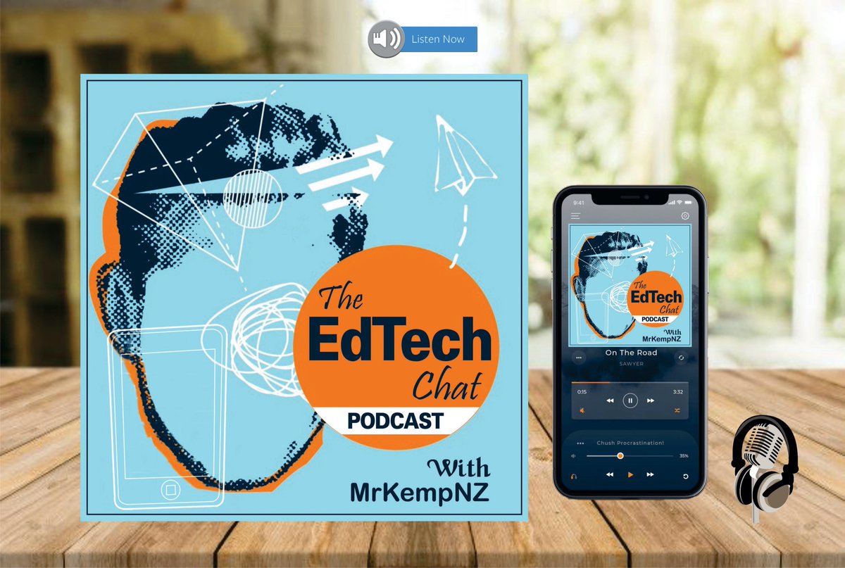 mrkempnz's tweet photo. "The EdTech Chat Podcast" is coming VERY soon! As we build up to launch day, I wanted to give you an introduction ...... HERE IT IS: https://t.co/C4ALis0KvT https://t.co/bUPsMZ2YGu