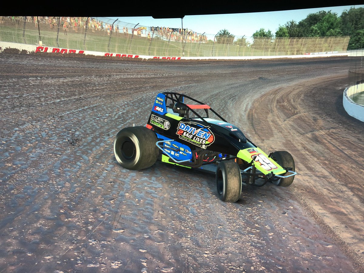 Tonight we are back at it again in the <a href="/ClausonMarshall/">Clauson Marshall Racing</a> <a href="/Driven2Save/">Driven2SaveLives</a> #39BC at the virtual Eldora Speedway! Watch us live with <a href="/FloRacing/">FloRacing</a> at 8pmCST. A special thanks to <a href="/timclauson/">Tim Clauson</a> for this amazing opportunity.
<a href="/zmaxraceproduc1/">zMAX</a>
