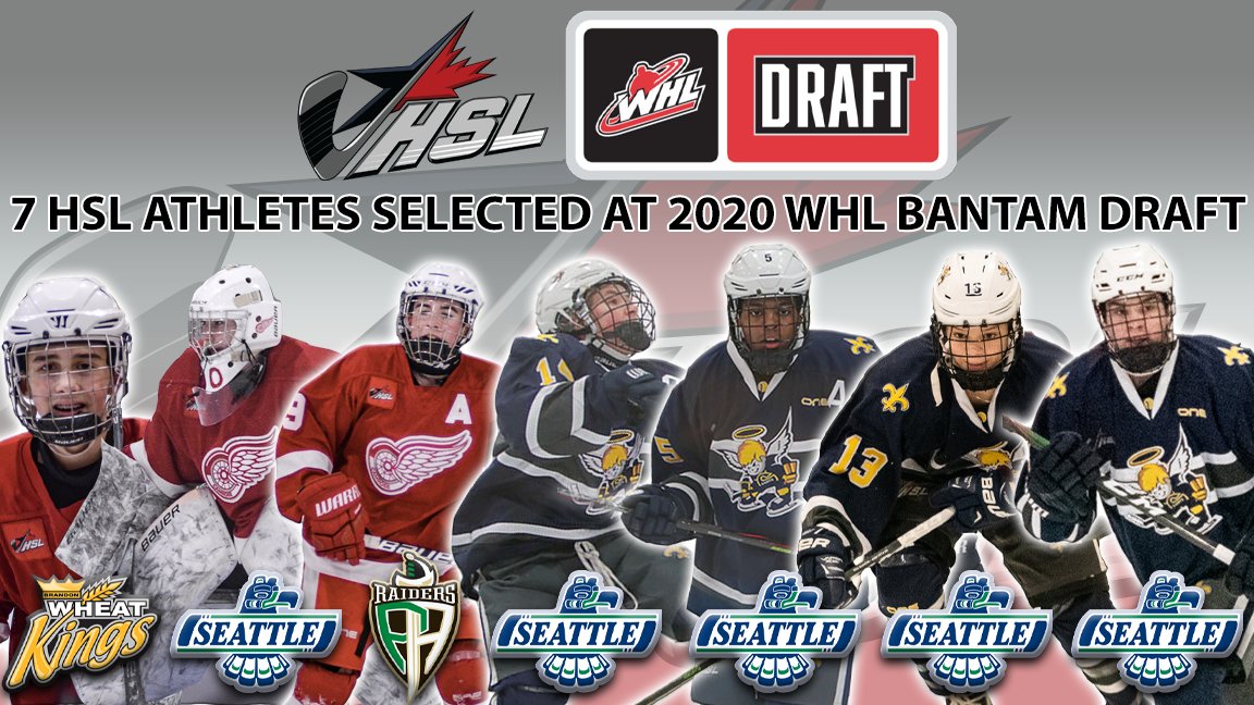Four Current &amp; Three Former HSL Athletes Have Names Called During 2020 WHL Draft.

Read Here --> bit.ly/2Y242xE