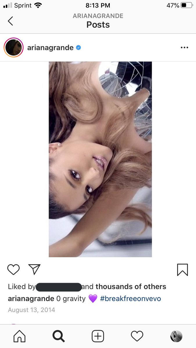 ariana started teasing “break free” on August 12th, 2014, the second single off “My Everything”
