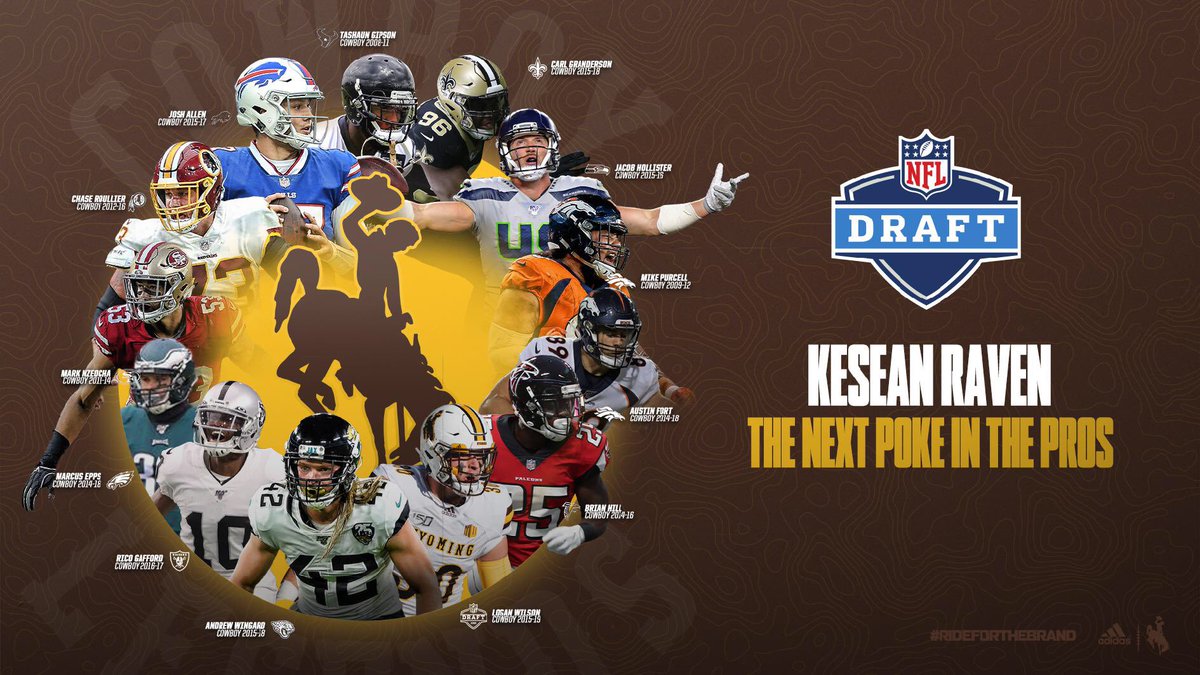 Wyoming!!!🤎💛 #PokesInThePros #RideForTheBrand