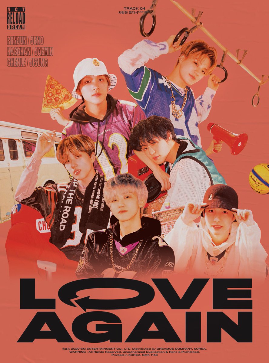 The track video of NCT DREAM’s new song ‘Love Again’ will be released today at 6PM KST!  
Don't miss NCT DREAM's freewheeling and sporty charm!💚

#NCTDREAM_Ridin #NCTDREAM #Ridin #NCTDREAM_Reload