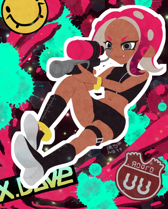 #フェス復活したのでスプラ絵描き繋がろうぜ 