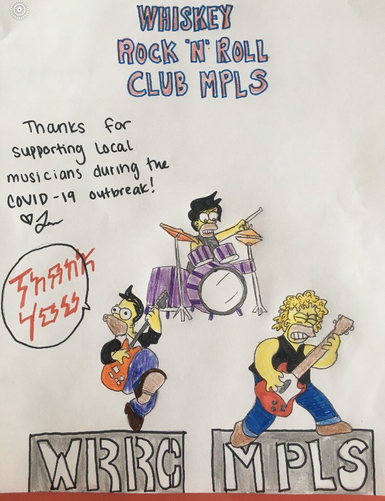 aholmaas's tweet photo. While coloring in my @CBooksForACause that they’ve done for @FirstAvenue @grumpysne and @MplsPalmers I just remembered @laura_hauser did this for us. https://t.co/b8ZhYbOg4t