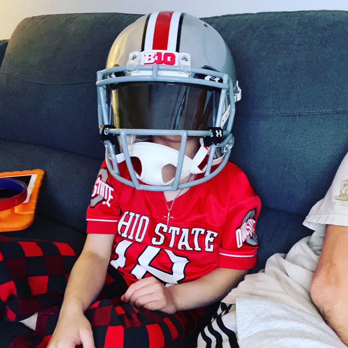 saalmanstrong's tweet photo. Congratulations @Joe_Burrow10 @youngchase907 and @jeffokudah Go Bucks https://t.co/ncefJ0HwMj