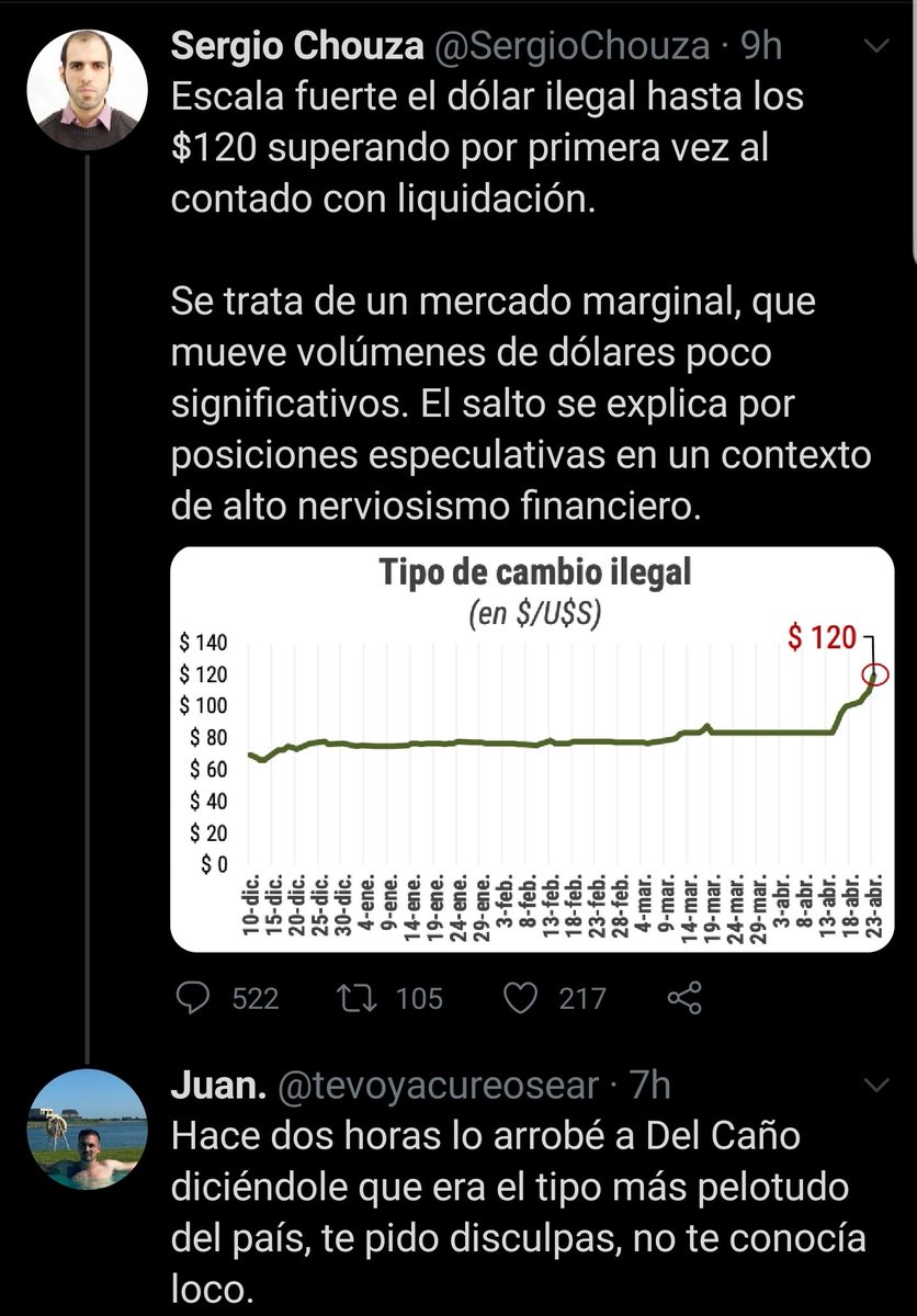 Soy un tipo que sabe reconocer sus errores.