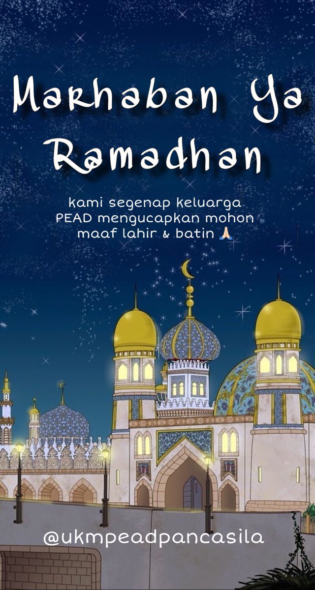 selamat menunaikan ibadah puasa