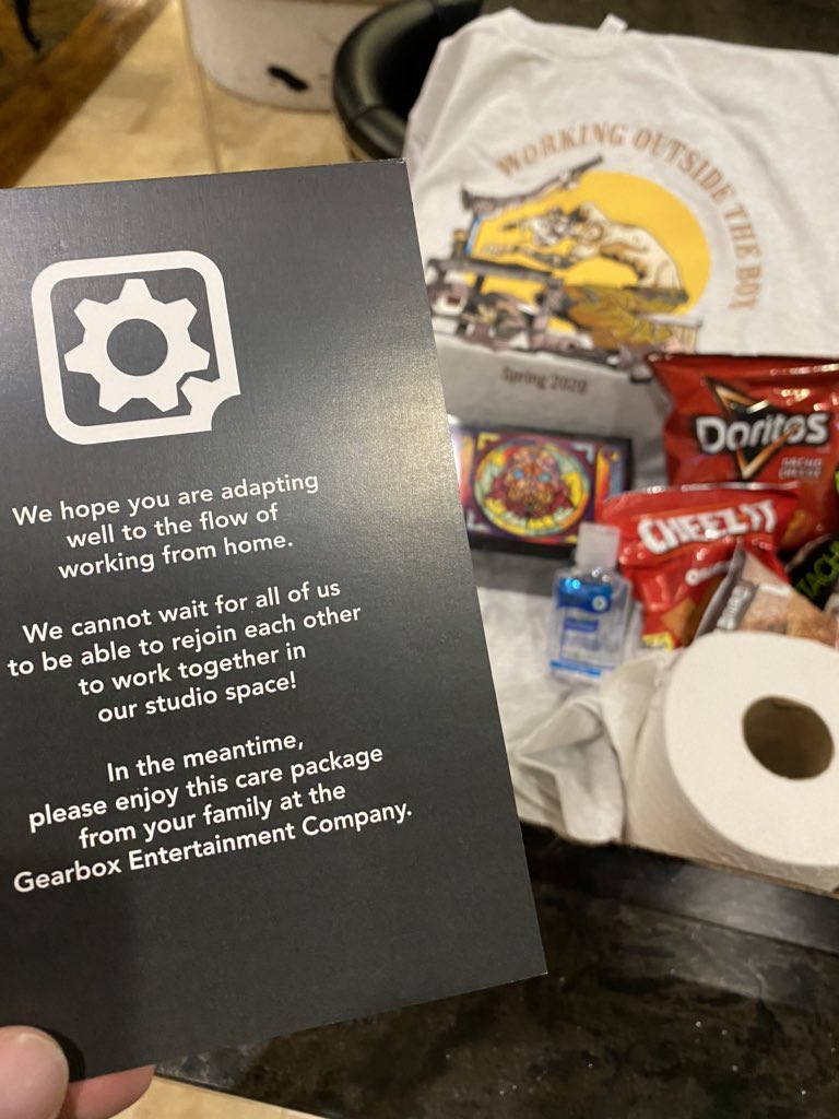 Randy Pitchford tweet media