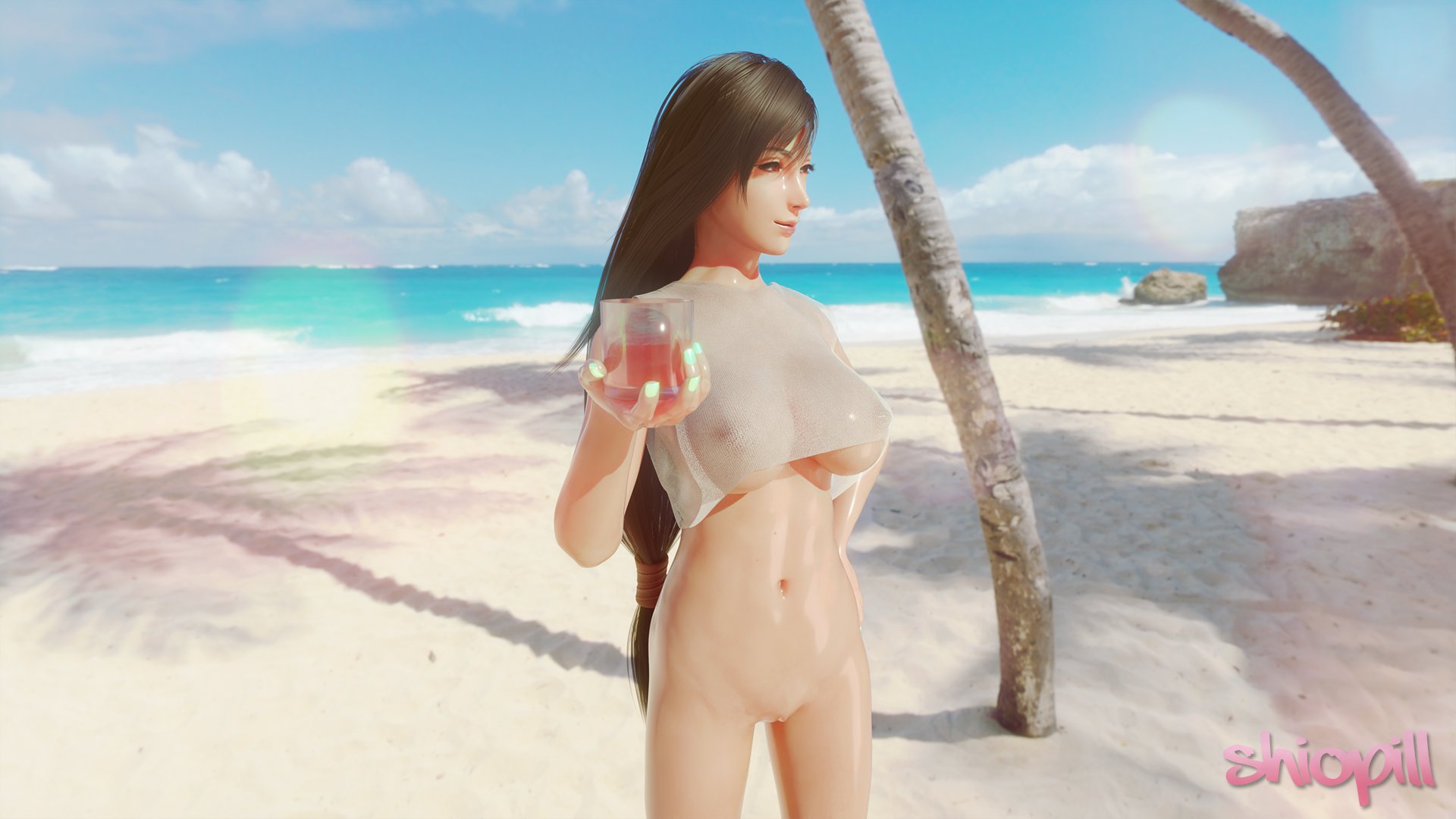 1 pic. My latest Tifa album is much bigger than usual, so why not share a few more pics? 🌊😘🌞 Full set in 4k: https://t.co/ZADOSD4zZ8 #FF7Remake #Tifa https://t.co/qyk3zHXh0X