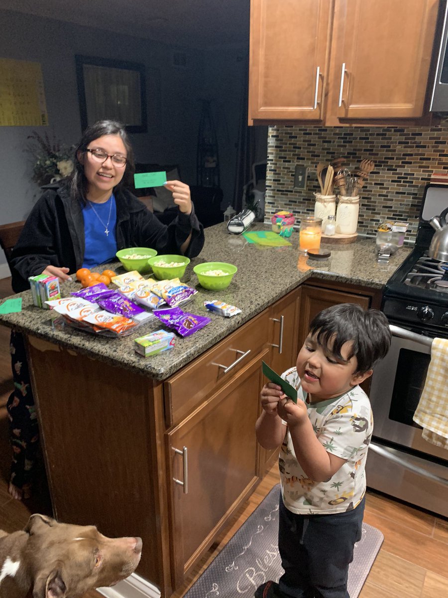 _jocelynavalos's tweet photo. @ElMrFuentes Inspired us to make Eric a movie night! (Jurassic World: Fallen Kingdom for the hundredth time this week 🤦🏽‍♀️)  #BestOlderSisters https://t.co/lNi6pKUmHw