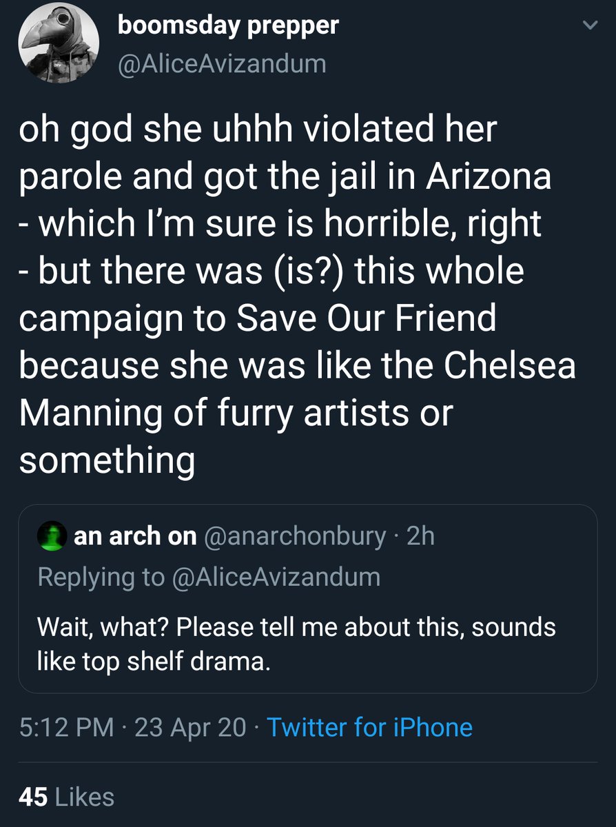 Another reminder because a lot of my mutuals follow this person:@/AliceAvizandum is nothing short of an abusive clout chaser how makes a Twitter career of sending her massive following after anyone they feel like punching down on.This is the 3rd time she's gone after my wife.