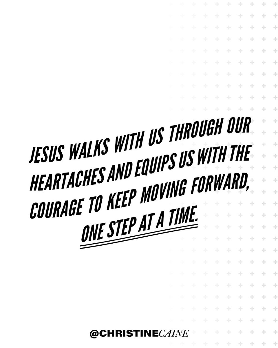 ChristineCaine's tweet photo. Our hope is in Jesus — hope that doesn't deny the reality of our pain, but gives us life beyond our pain. He also gives us courage — courage that doesn’t eradicate fear, but gives us the ability to move forward in spite of it. Our God sees. He knows. He cares. He is faithful. https://t.co/yKK3PHP5lw