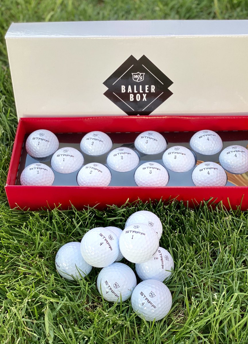 Wanna Be A Baller? Check out the new #StaffModel Baller Box! ⁦⁦@WilsonGolf⁩ wilson.com/en-us/golf/bal…