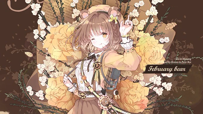 #絵描き繋がれ 
Mauve(@MauveSR)さんよりご指名いただきました❤️
少女とかわいいアイテムが好きですଘ(੭*ˊᵕˋ)੭* 