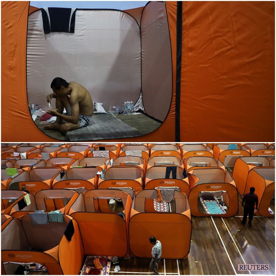 Kartikaputra's tweet photo. @yunartowijaya Ayo pemerintah.. Mulai siapkan cubicles di GOR atau area tertutup lainnya untuk para homeless / orang miskin baru yg tidak mampu bayar tempat tinggal / kost. https://t.co/dcvrXANUpR