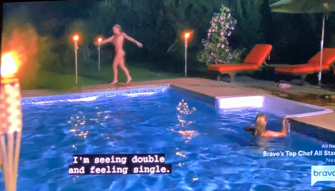 You can’t write this. You just can’t. 

#RHONY