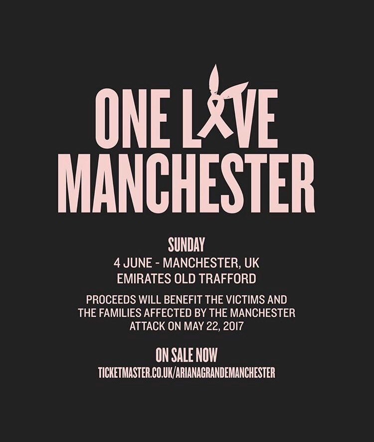One Love Manchester benefit concert || June 4th, 2017