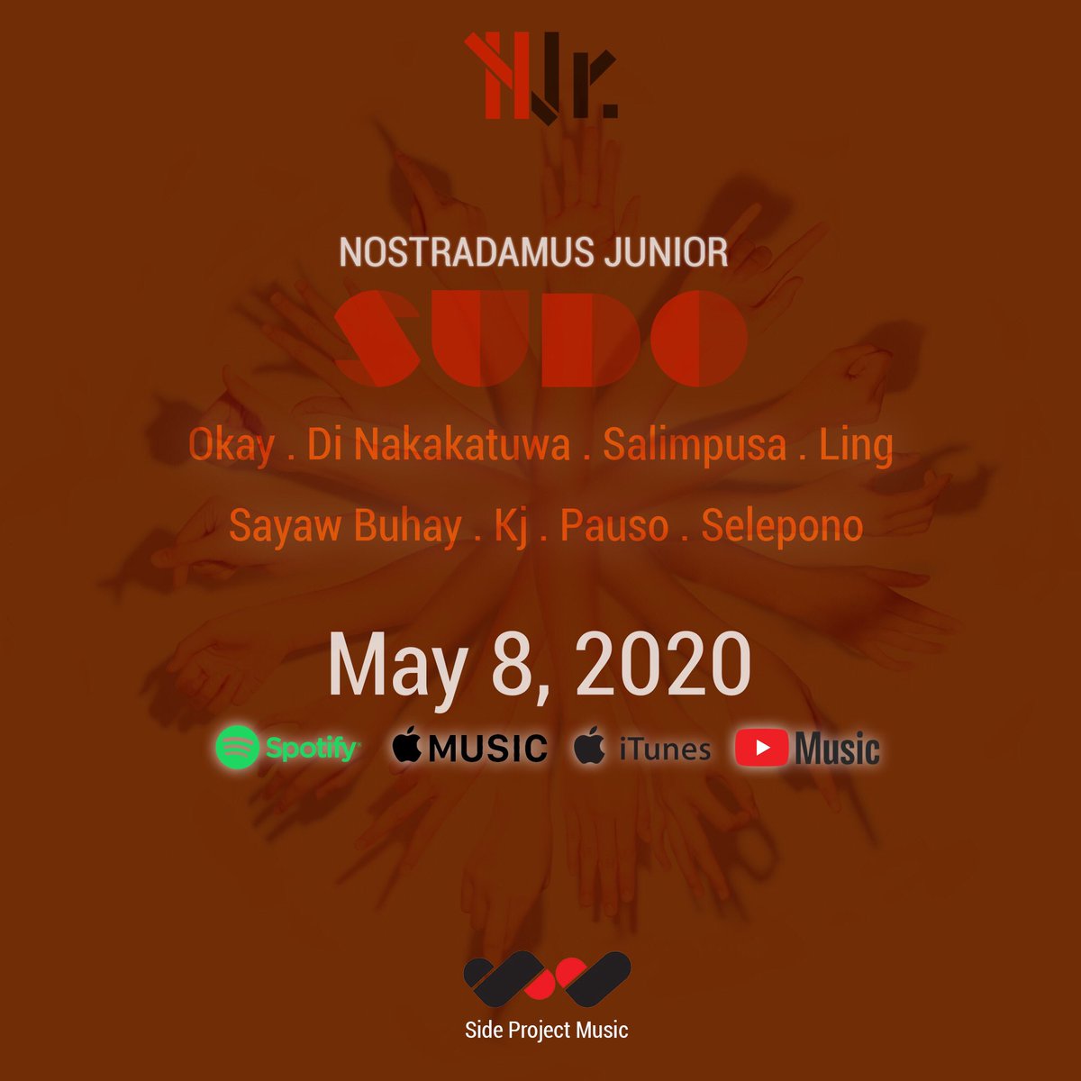 “Sudo” will be available for download and streaming on May 8, 2020. Stay home and be safe everyone.
