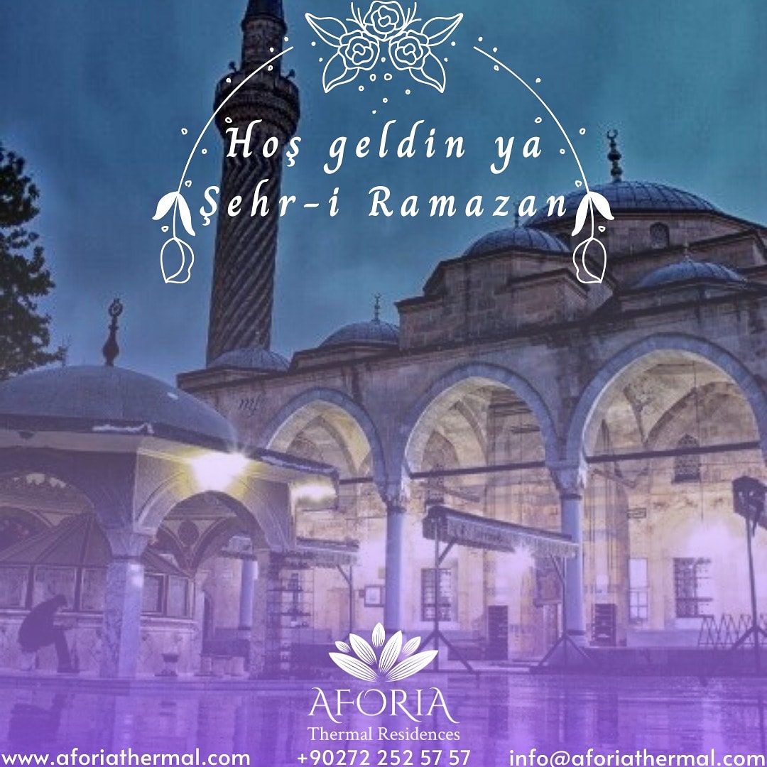 Mübarek Ramazan Ayının tüm İslam âlemine ve dünyaya sağlık, huzur, bereket getirmesi dileğiyle.

#ramazan #hoşgeldinyaşehriramazan #türkiye #afyonkarahisar #aforia #thermal
