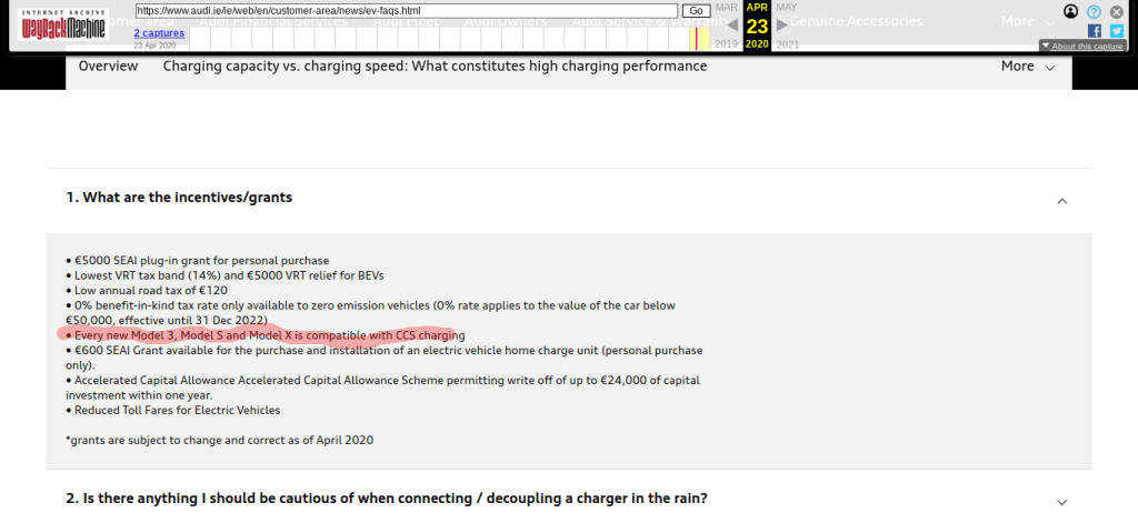 Did Audi Copy Tesla’s Website For Its FAQs Page? 👀 cleantechnica.com/2020/04/23/did…