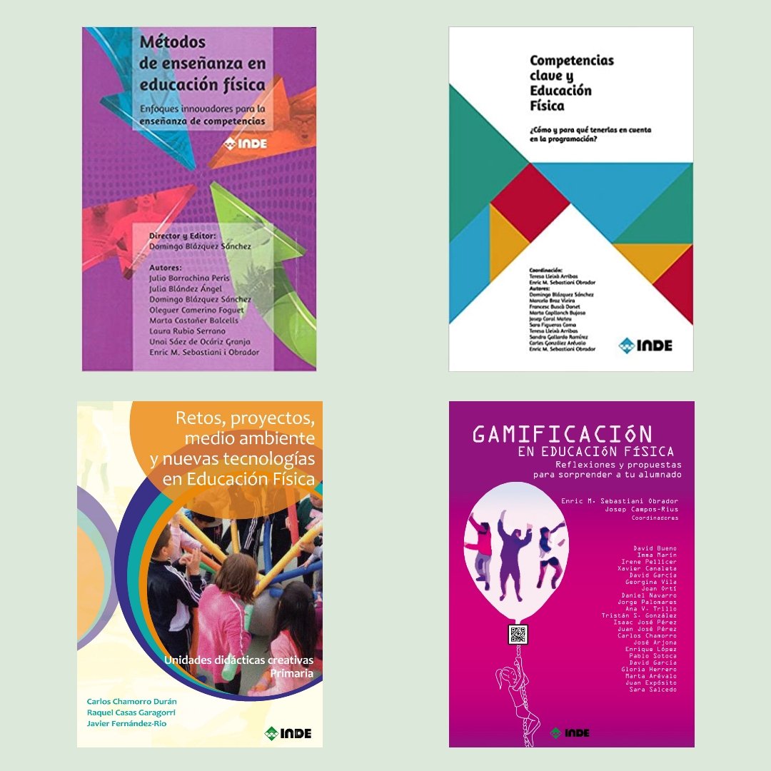 Libros de grandes profesionales recomendados para docentes de Educación Física <a href="/xals66/">Carles González Arévalo</a> <a href="/maestrocarlosef/">PRoFe CaRLoS</a> <a href="/Irene_n_Mov/">IrenePR</a> <a href="/dblazquez29/">Domingo Blázquez Sánchez</a> <a href="/sebastiani64/">Enric M. Sebastiani</a>

 #DiaDelLibro #Edufis #Educación #DelAulaalaVida #MaestroJoaquín