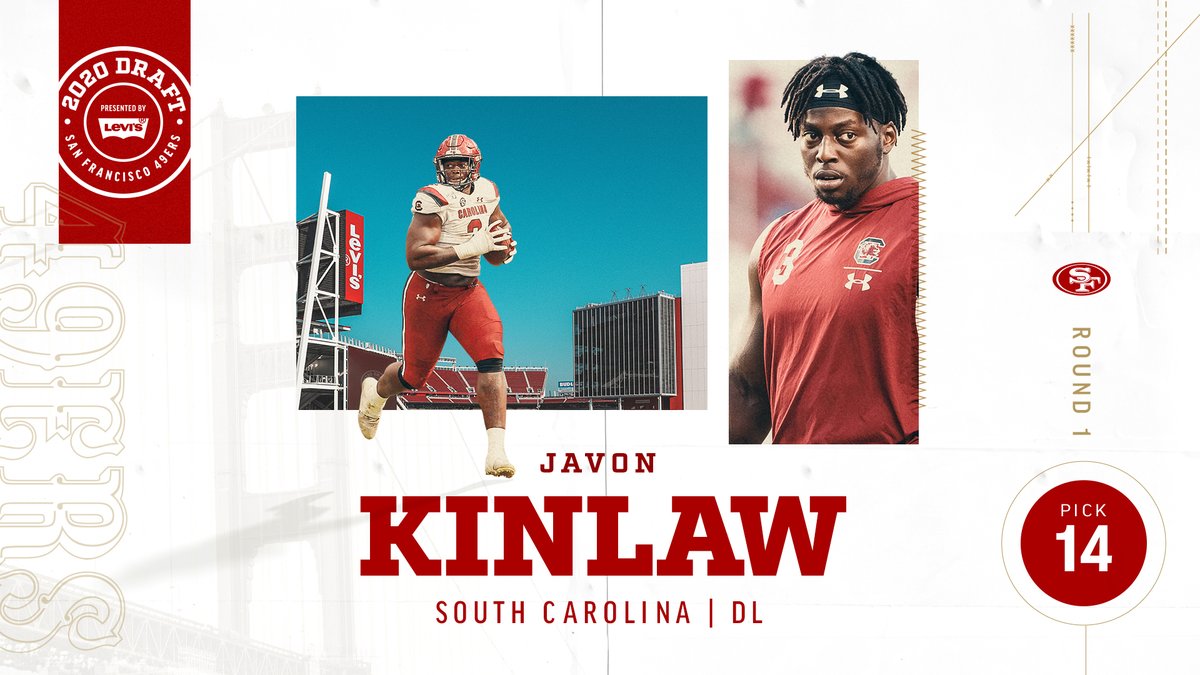 Just got real.

Welcome to the squad, @JavonKinlaw 🙌 #49ersDraft