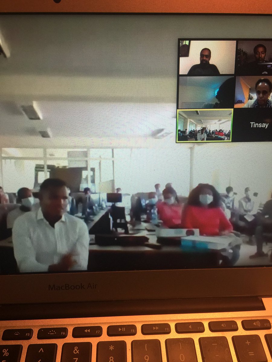 Excited to have had our first virtual training session on COVID-19 with a group of inspiring and motivated medical students at Bahir Dar! These students will be involved in direct community engagement related to the pandemic and train health extension workers. #TeamYGT #Ethiopia