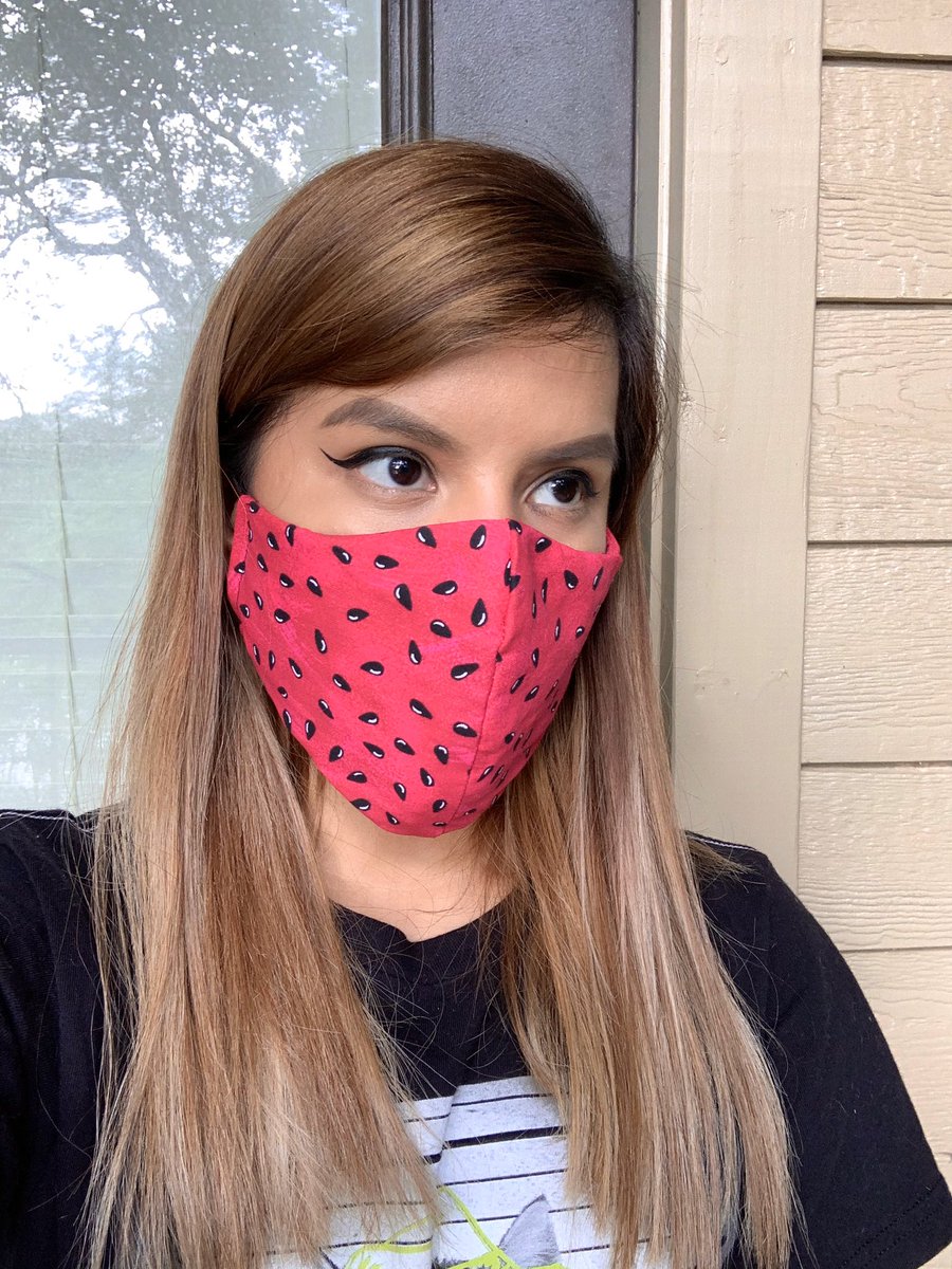 OriginallyStit1's tweet image. bc who doesn’t love watermelons ☺️ #facemask #lockdownextension