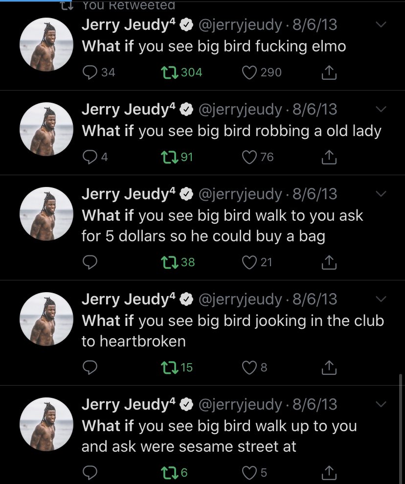 DUCKINPR0BLEMS's tweet photo. Other players old tweets: Racist, homophobic shit

Jerry Jeudy: https://t.co/F7M6i1S8P5