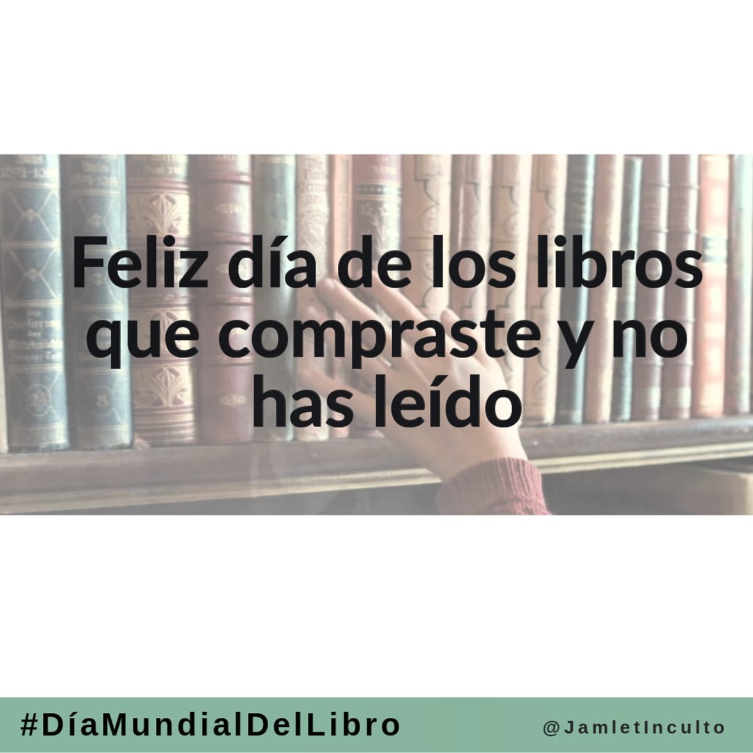 JamletInculto's tweet photo. Tenemos un librero lleno de libros nuevos (todavía vienen en su plastiquito) que se acumulan y acumulan. Y no nos importa 🤭🤭🤭🤭🤣🤣🤣 #díanacionaldellibro📚 https://t.co/6ZVkhrJlEm