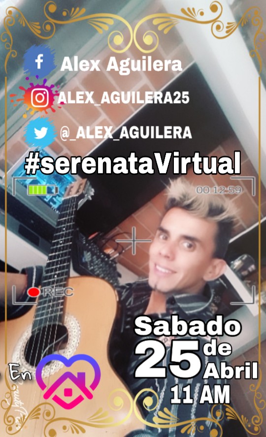 _ALEX_AGUILERA's tweet photo. #facebooklive #cuarentema 
#serenatavirtual #cantantesbogota #musicapopular #musica #cantanteranchero #cantantes #cantantesolista #compositor #compositores #showsenvivo  #cantante #cantautor #serenata #celebraciones #mariachis #baladas #baladas70s #baladas80s #baladasdelayer https://t.co/biDFCTh3Xo